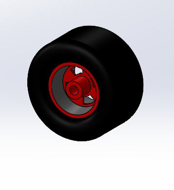 标准卡丁车车轮。